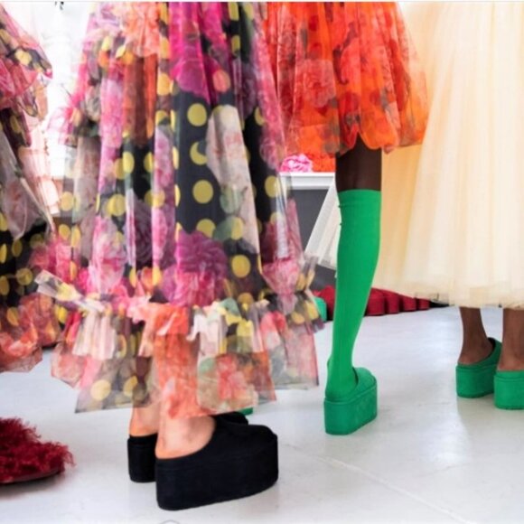 FENDI FF Platforms color block flatform spring trending style size 40/9 RARE - Picture 15 of 15